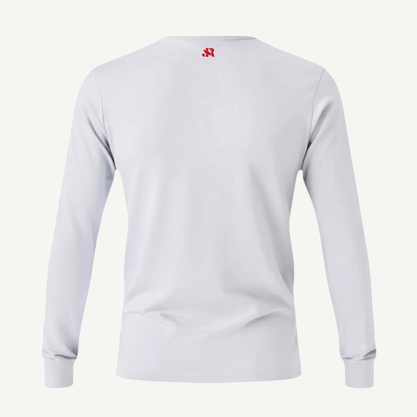 White Long Sleeve Definition Tee